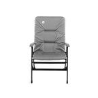 8 Position Padded Recliner Chair - Grey