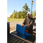 Snap ‘N Go Blue Sapphire 55QT Collapsible Cooler