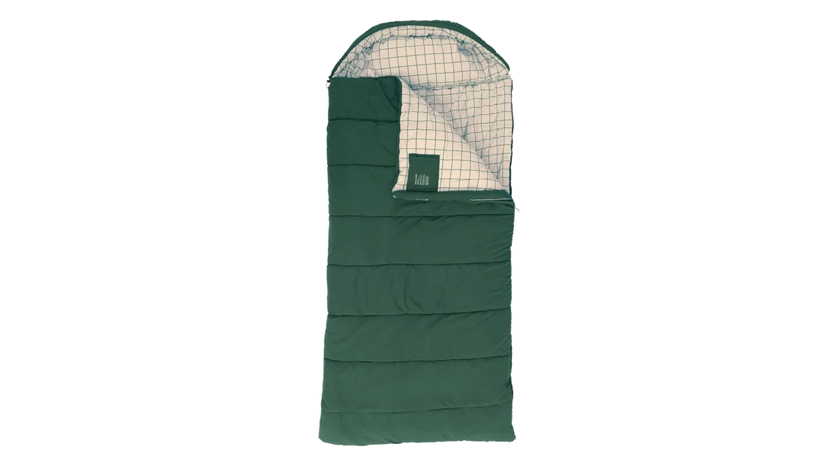 Camper Lux XL Sleeping Bag - Green