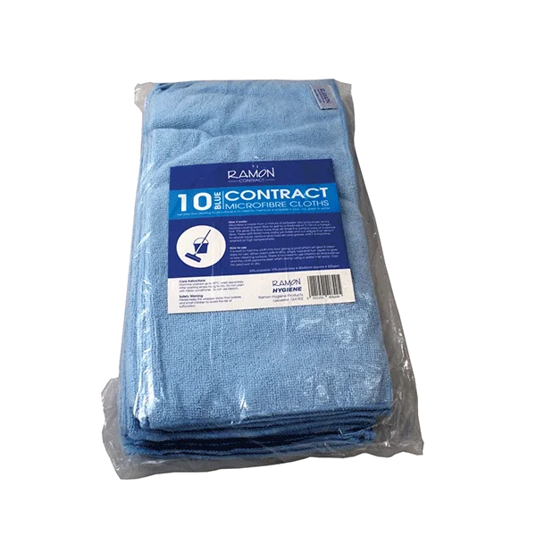 Contract General Purpose Microfibre Cloths Per/10