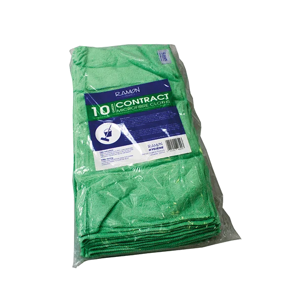 Contract General Purpose Microfibre Cloths Per/10