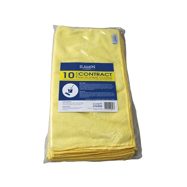 Contract General Purpose Microfibre Cloths Per/10