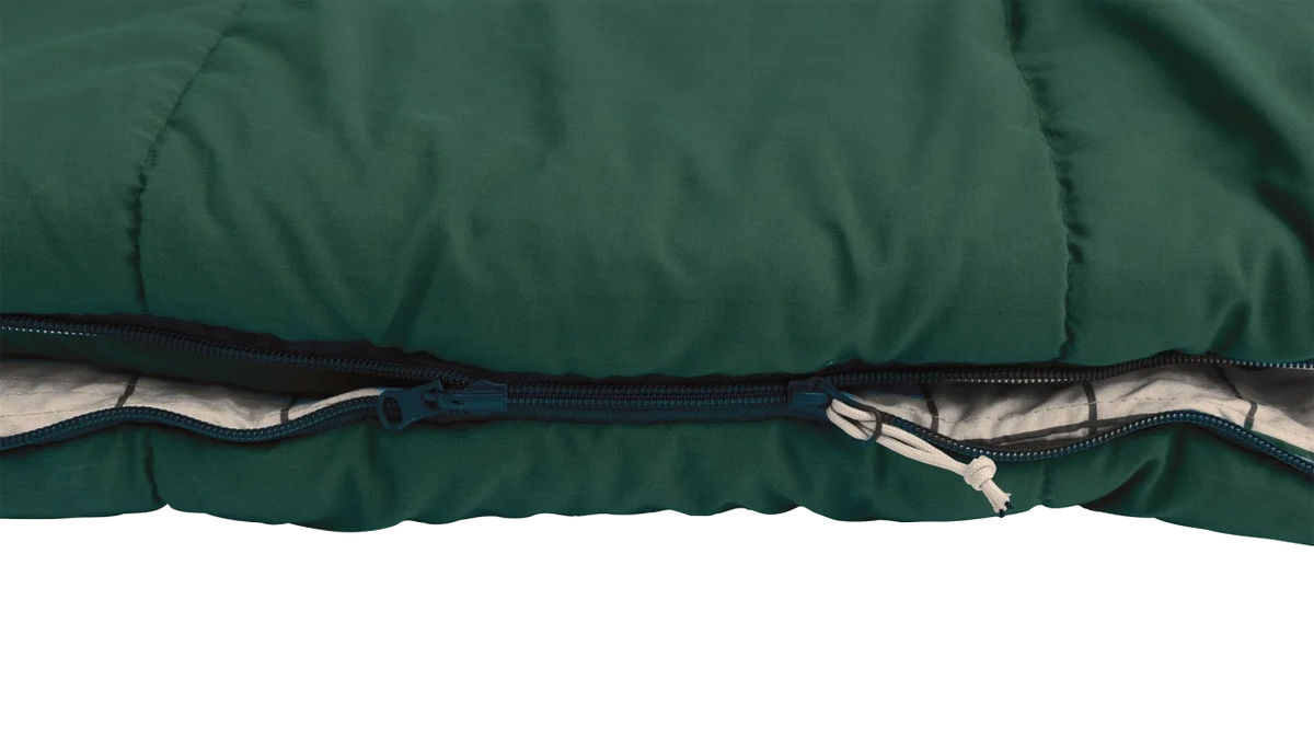 Camper Lux XL Sleeping Bag - Green