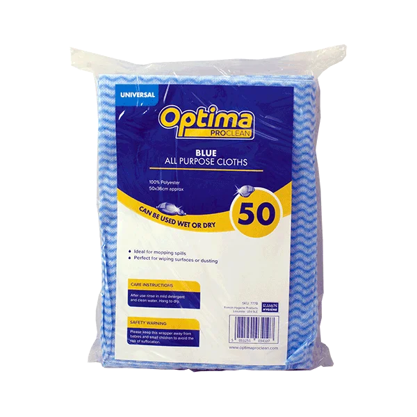 Optima Proclean Spunlace All Purpose Cloths Per/50