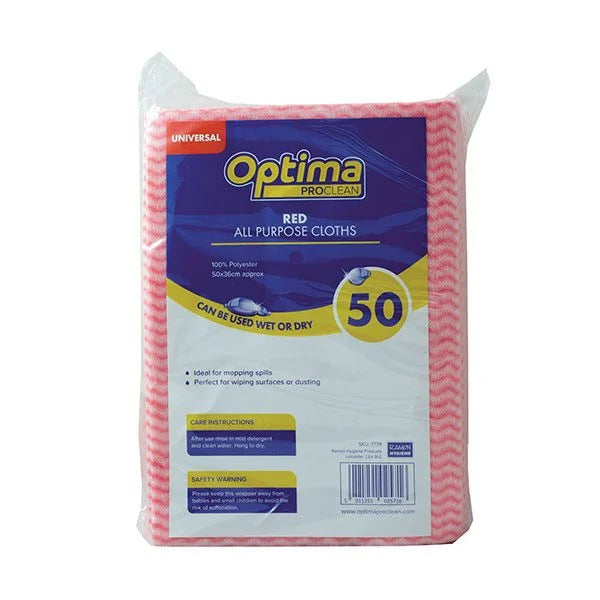 Optima Proclean Spunlace All Purpose Cloths Per/50