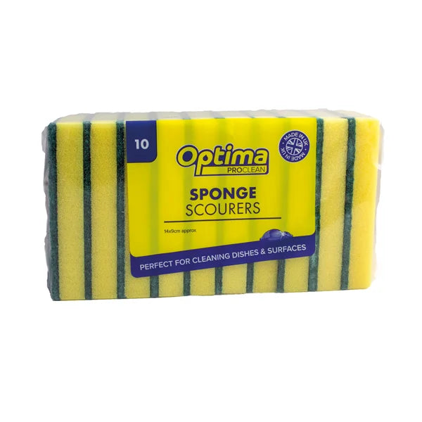 Large Sponge Scourers - Pack of 10