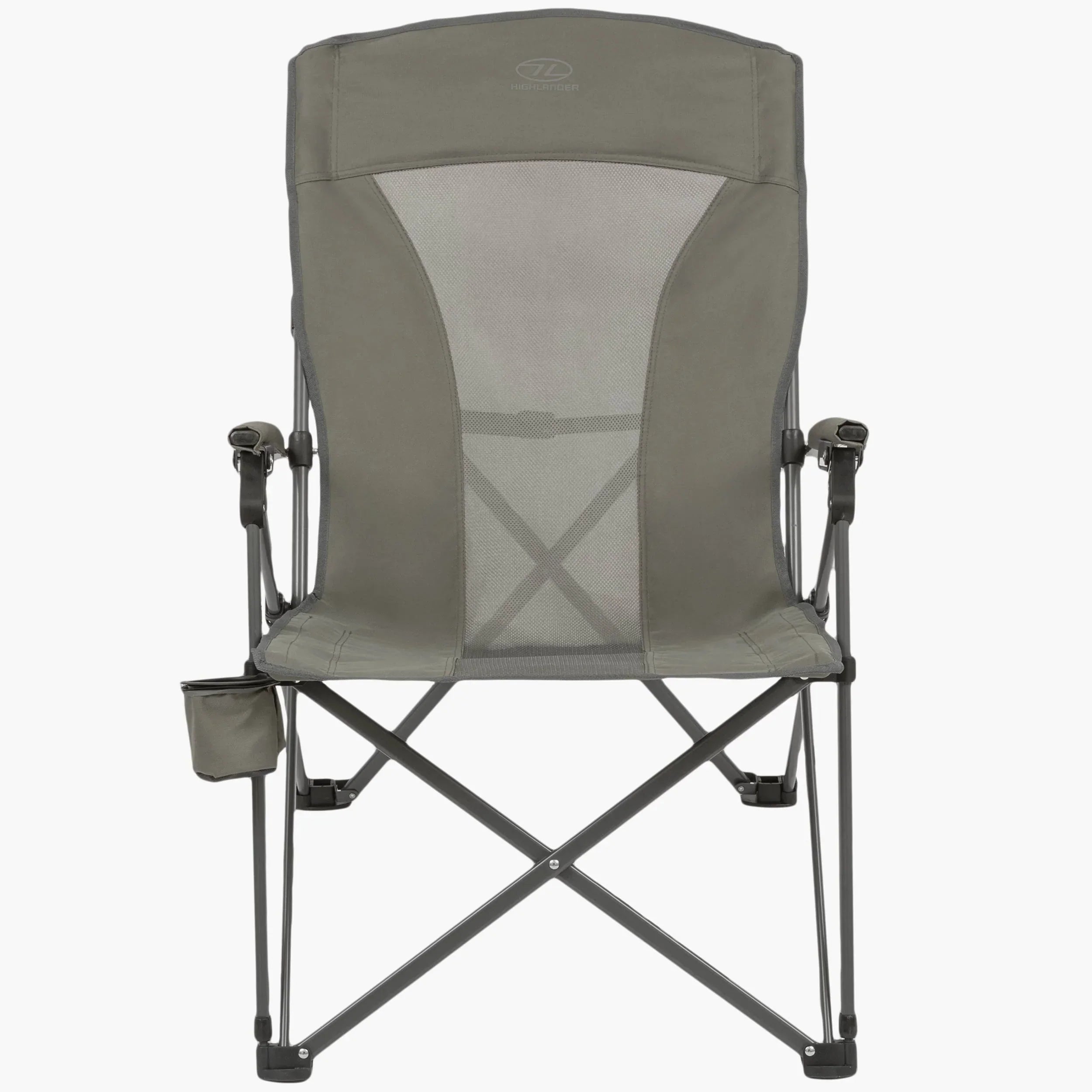 Balvenie Recliner Camping Chair - Charcoal