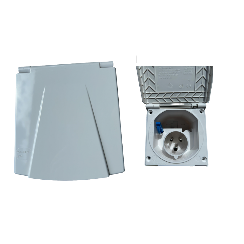 White TND Flush Fitting Mains Inlet