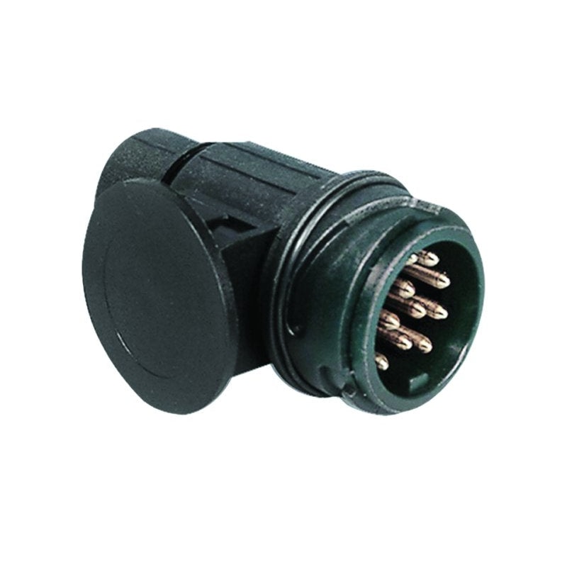 Pre-packed Black 13 Pin Plug