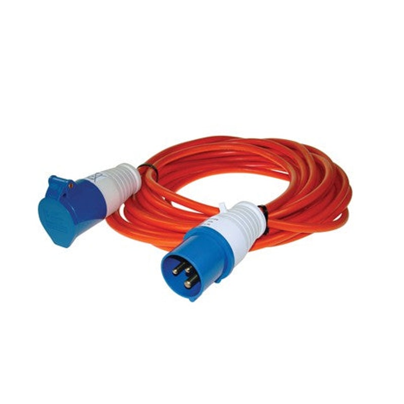 10mtr Caravan Mains Extension Lead (2.5mm Cable) w/Carry Bag