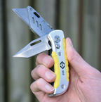 Twin Blade Folding Utility Knife