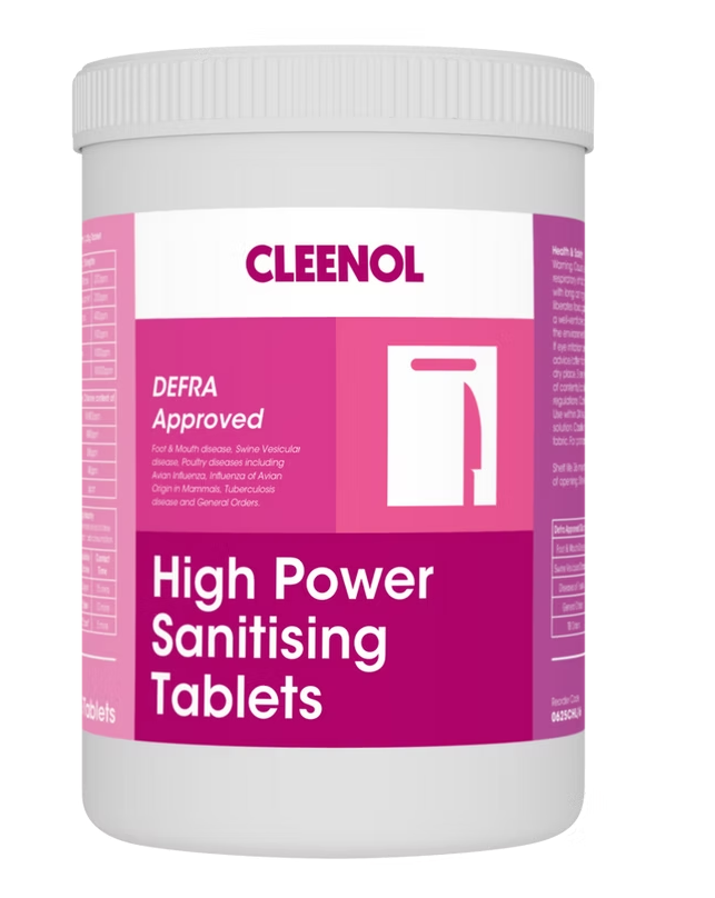 High Power Sanitising Tablets Per/200