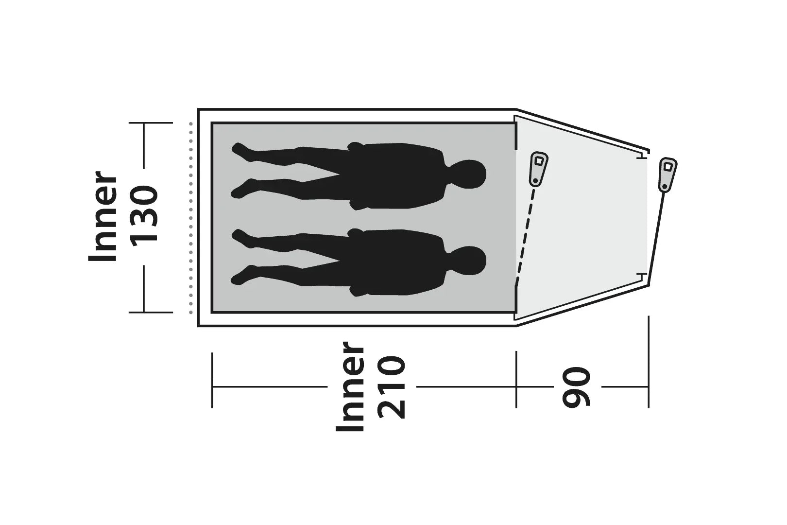 Earth 2 Person Tent