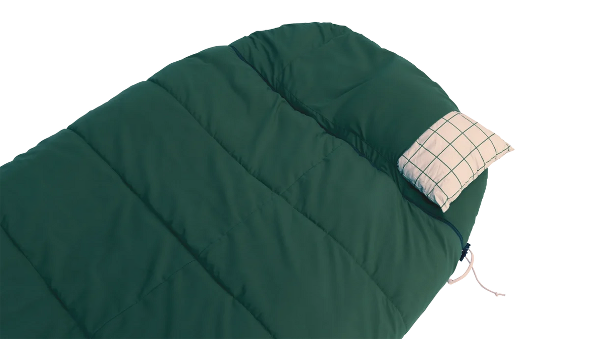 Camper Lux XL Sleeping Bag - Green