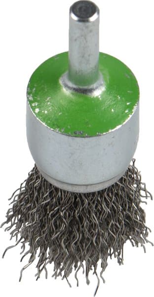 BPS 600 W Crimped Wire End Brush for Stainless Steel