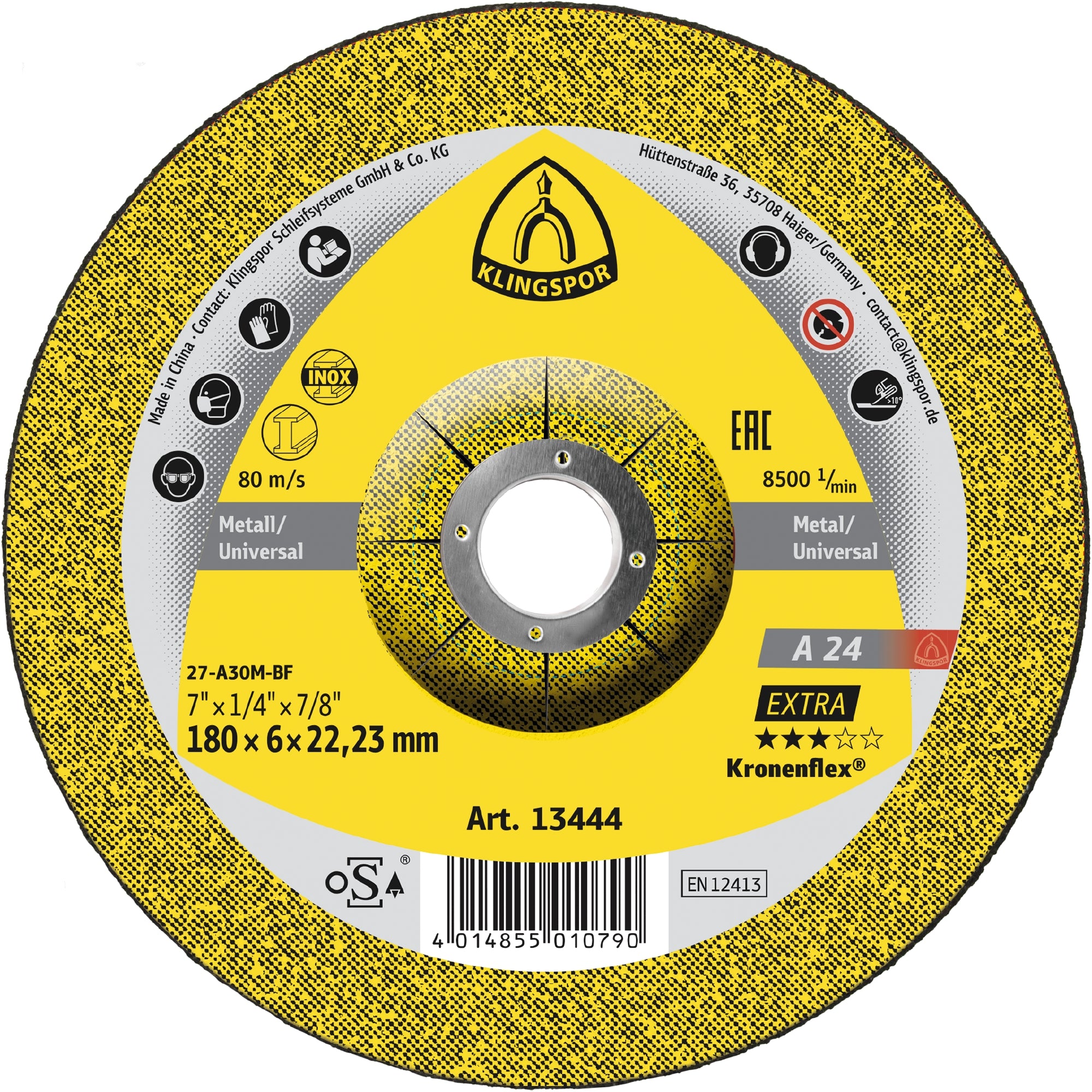 Kronenflex A24 Extra Grinding Discs Per/10