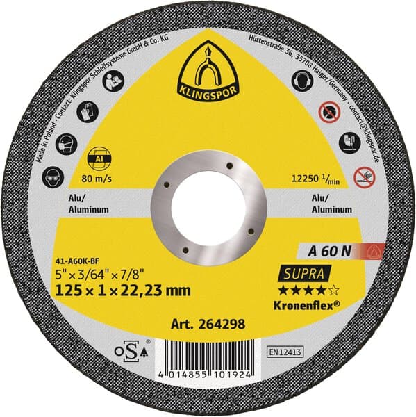 A 60 N Supra Thin Cutting Discs Per/25